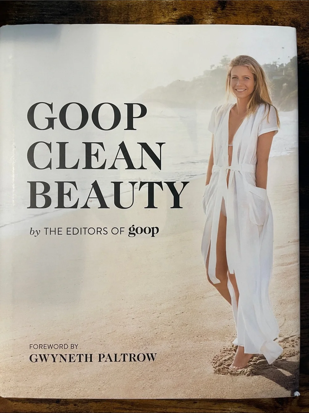 GOOP Clean Beauty Book with White Cover